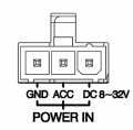 4х канальный автомобильный видеорегистратор NSCAR 404 SD  с GPS и WI-FI