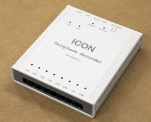 8-канальное устройство записи телефонных разговоров ICON TR8