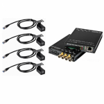 Видеорегистратор для автошколы NSCAR 401 Full HD готовый комплект: 4х канальный регистратор Full HD, 4 камеры Full HD, провода подключения