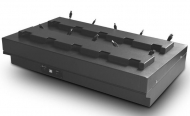 Терминал зарядки и передачи данных для персональных нагрудных видеорегистраторов на 10 портов RIXET DS-2