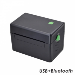 ТЕРМАЛЬНЫЙ ПРИНТЕР ЭТИКЕТОК RIXET-006 (USB+BLUETOOTH) ЧЕРНЫЙ + ДЕРЖАТЕЛЬ